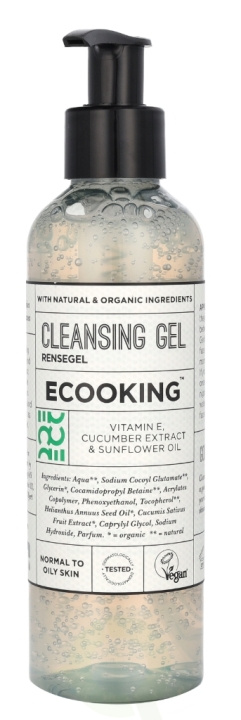 Ecooking Cleansing Gel 200 ml i gruppen HELSE OG SKJØNNHET / Hudpleie / Ansikt / Rengjøring hos TP E-commerce Nordic AB (C65483)