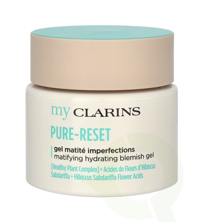 Clarins My Clarins Pure-Reset Matifying Hydrating Blem. Gel 50 ml i gruppen HELSE OG SKJØNNHET / Hudpleie / Ansikt / Ansiktskrem hos TP E-commerce Nordic AB (C65495)