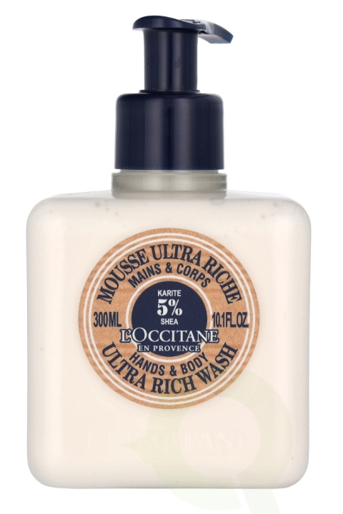 L\'Occitane Shea Ultra Rich Hand & Body Wash 300 ml i gruppen HELSE OG SKJØNNHET / Hudpleie / Kroppspleie / Bad- og dusjkrem hos TP E-commerce Nordic AB (C65506)