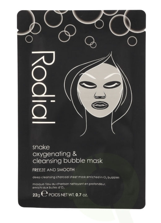 Rodial Snake Bubble Mask Set 88 g 4x22gr i gruppen HELSE OG SKJØNNHET / Hudpleie / Ansikt / Masker hos TP E-commerce Nordic AB (C65539)