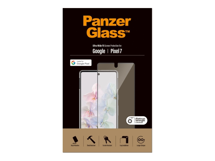 PanzerGlass Google Pixel 7 i gruppen SMARTTELEFON & NETTBRETT / Mobilbeskyttelse / Google hos TP E-commerce Nordic AB (C65899)