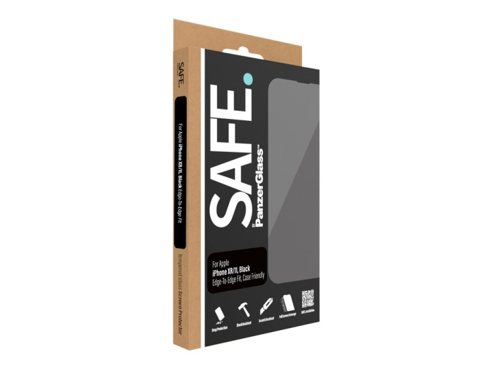 PanzerGlass SAFE. by PanzerGlass Skærmbeskytter Sort Transparent Apple iPhone 11, XR i gruppen SMARTTELEFON & NETTBRETT / Mobilbeskyttelse / Apple / iPhone 11 hos TP E-commerce Nordic AB (C65917)