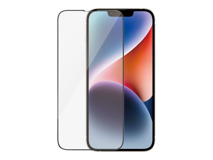 PanzerGlass skjermbeskytter svart gjennomsiktig Apple iPhone 13, 13 Pro, 14 i gruppen SMARTTELEFON & NETTBRETT / Mobilbeskyttelse / Apple / iPhone 13 Pro hos TP E-commerce Nordic AB (C65951)