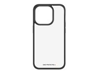 PanzerGlass ClearCase Beskyttelsescover Sort Gennemsigtig Apple iPhone 15 Pro i gruppen SMARTTELEFON & NETTBRETT / Mobilbeskyttelse / Apple / iPhone 15 hos TP E-commerce Nordic AB (C65953)