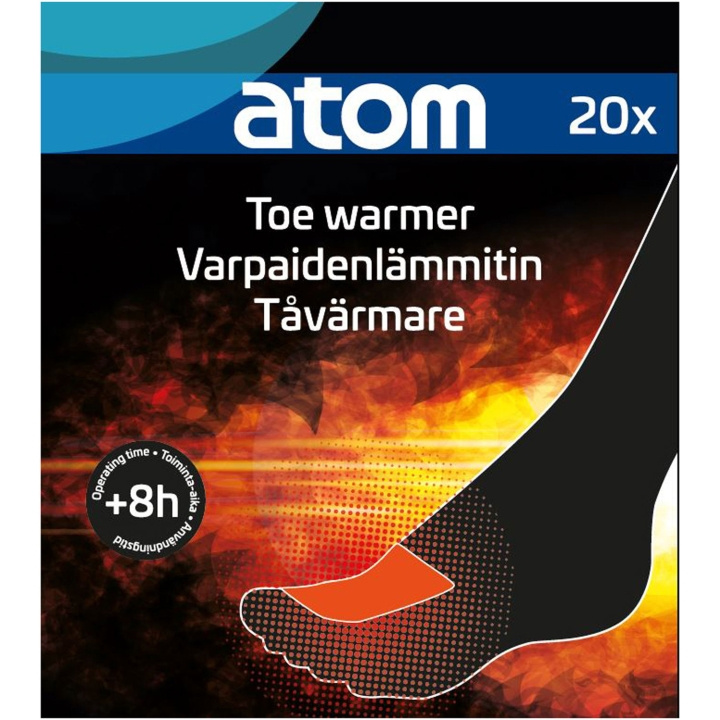 Atom Tåvärmare 20 st i gruppen SPORT, FRITID & HOBBY / Friluftsliv / Tilbehør hos TP E-commerce Nordic AB (C66004)