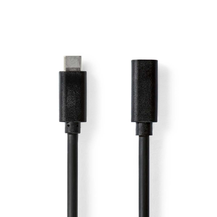 Nedis USB-kabel | USB 3.2 Gen 1 | USB-C™ Hann | USB-C™ Hunn | 4K@60Hz | 5 Gbps | Nikkel belagt | 2.00 m | Rund | PVC | Sort | Boks i gruppen Datautstyr / Kabler og adaptere / USB / USB-C hos TP E-commerce Nordic AB (C66102)