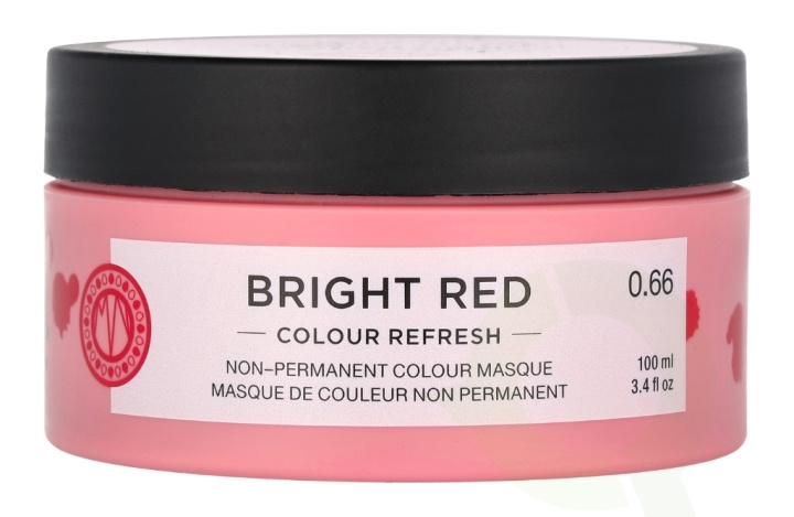 Maria Nila Colour Refresh Non-Pigmented Cream 100 ml 0.66 Bright Red/Sulphate Paraben Free i gruppen HELSE OG SKJØNNHET / Hår & styling / Hårpleie / Hårmaske hos TP E-commerce Nordic AB (C66201)