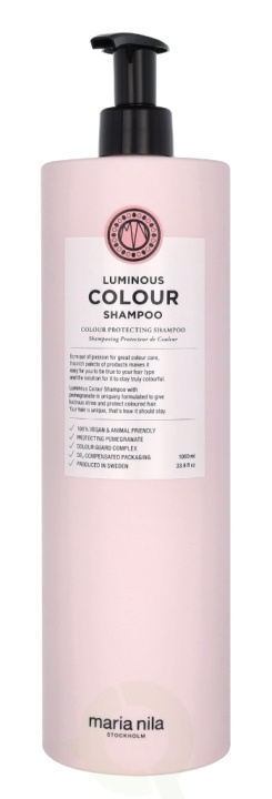 Maria Nila Luminous Colour Shampoo 1000 ml i gruppen HELSE OG SKJØNNHET / Hår & styling / Hårpleie / Sjampo hos TP E-commerce Nordic AB (C66204)