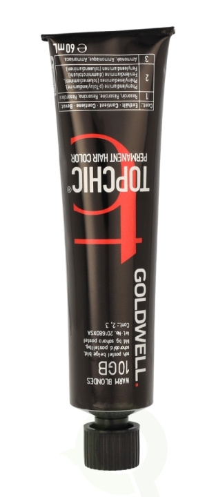 Goldwell Topchic Tube 60 ml 10Gb i gruppen HELSE OG SKJØNNHET / Hår & styling / Hårpleie / Hårfarge / Hårfarge & Fargebombe hos TP E-commerce Nordic AB (C66265)