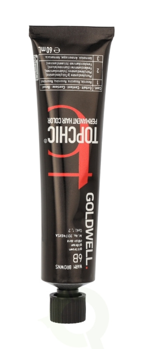 Goldwell Topchic Tube 60 ml 6B i gruppen HELSE OG SKJØNNHET / Hår & styling / Hårpleie / Hårfarge / Hårfarge & Fargebombe hos TP E-commerce Nordic AB (C66267)