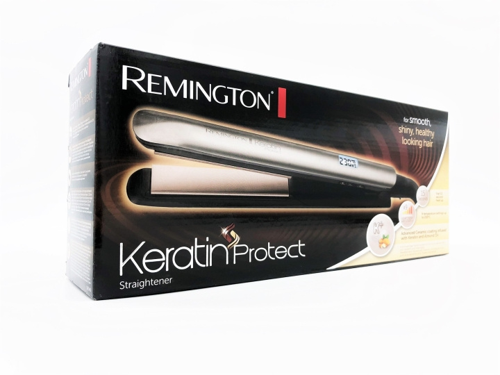 Remington Hair Straightener S8540 Keratin Protect i gruppen HELSE OG SKJØNNHET / Hår & styling / Stylingverktøy / Rettetenger hos TP E-commerce Nordic AB (C66373)