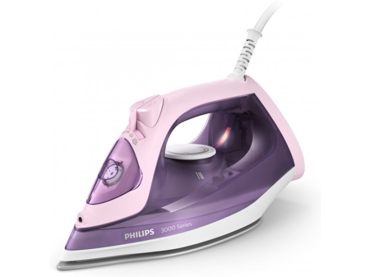 Philips 3000 series DST3020/30 iron Steam iron Ceramic soleplate 2200 W Pink, Purple i gruppen HJEM, HUS OG HAGE / Omsorg for klær (Finns inte riktigt något norskt ord för detta...) / Strykejern hos TP E-commerce Nordic AB (C66410)