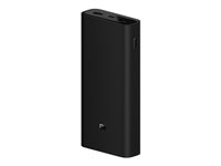 Xiaomi Mi Powerbank 20000mAh Black i gruppen SMARTTELEFON & NETTBRETT / Ladere og Kabler / Powerbanks hos TP E-commerce Nordic AB (C66413)