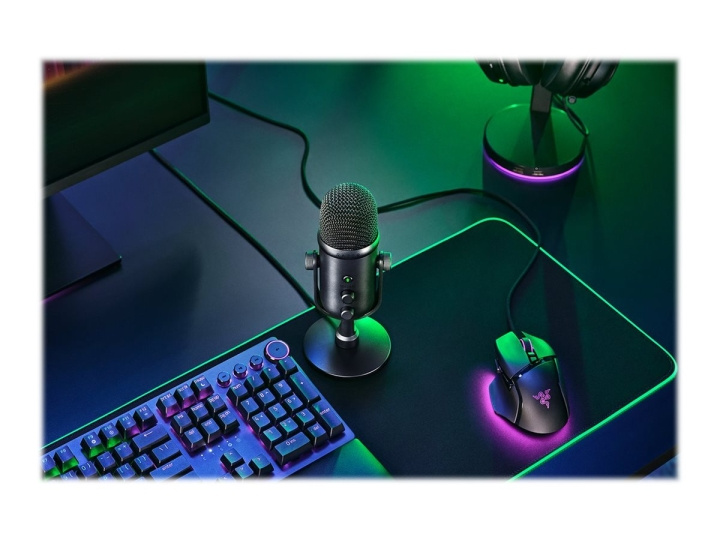 Razer Seiren V2 Pro Microphone Black i gruppen Datautstyr / Datamaskin Tilbehør / Mikrofoner hos TP E-commerce Nordic AB (C66417)