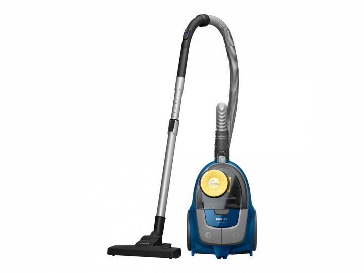 Philips 2000 Series XB2125 Vacuum Cleaner, 1.3-liter Container, Dark Blue/Yellow i gruppen HJEM, HUS OG HAGE / Rengjøringsprodukter / Støvsugere og tilbehør / Gulvstøvsugere hos TP E-commerce Nordic AB (C66600)