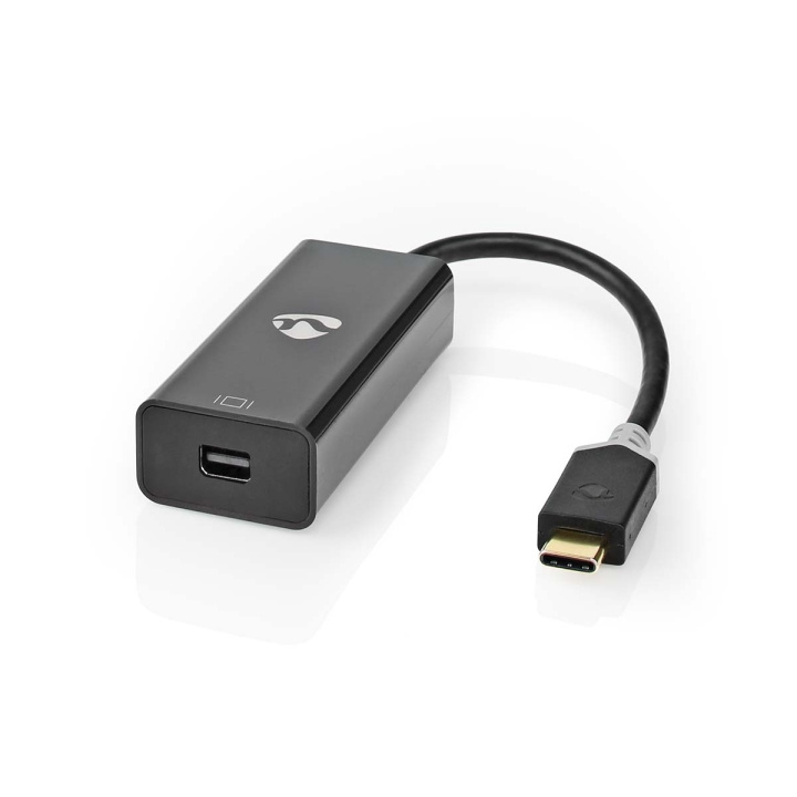 Nedis USB-C™ Adapter | USB 3.2 Gen 1 | USB-C™ Hann | Mini DisplayPort Hun | 0.20 m | Rund | Gull belagt | PVC | Antrasitt | Vindus boks i gruppen SMARTTELEFON & NETTBRETT / Ladere og Kabler / Adaptere hos TP E-commerce Nordic AB (C66637)