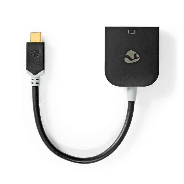 Nedis USB-C™ Adapter | USB 3.2 Gen 1 | USB-C™ Hann | VGA Hun 15p | 1920x1200 | 0.20 m | Rund | Gull belagt | PVC | Antrasitt | Vindusboks med Euro Lock i gruppen SMARTTELEFON & NETTBRETT / Ladere og Kabler / Adaptere hos TP E-commerce Nordic AB (C66638)