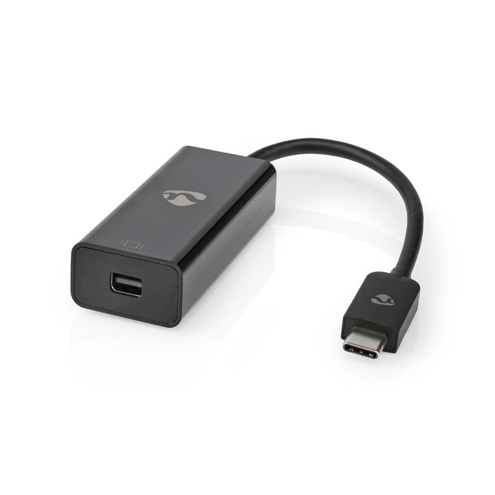 Nedis USB-C™ Adapter | USB 3.2 Gen 1 | USB-C™ Hann | Mini DisplayPort Hun | 8K@60Hz | 0.20 m | Rund | Nikkel belagt | PVC | Sort | Plastpose i gruppen SMARTTELEFON & NETTBRETT / Ladere og Kabler / Adaptere hos TP E-commerce Nordic AB (C66673)