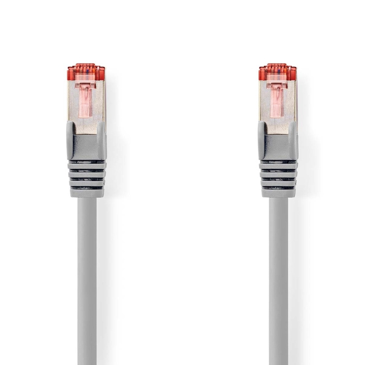 Nedis CAT6 Nettverkskabel | RJ45 Han | RJ45 Han | S/FTP | 3.00 m | Rund | LSZH | Grå | Label i gruppen Datautstyr / Kabler og adaptere / Nettverk / Cat6 hos TP E-commerce Nordic AB (C66722)