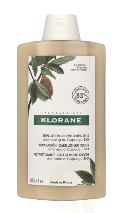 Klorane Nour. & Reparing Shampoo With Organic Cupuacu Butter 400 ml Very Dry Hair i gruppen HELSE OG SKJØNNHET / Hår & styling / Hårpleie / Sjampo hos TP E-commerce Nordic AB (C66762)