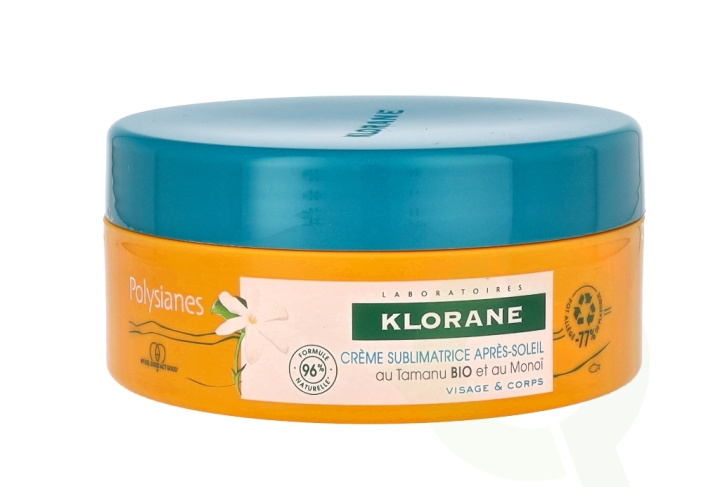 Klorane Polysianes After Sun Sublimating Cream 200 ml i gruppen HELSE OG SKJØNNHET / Hudpleie / Soling / Solkrem hos TP E-commerce Nordic AB (C66773)