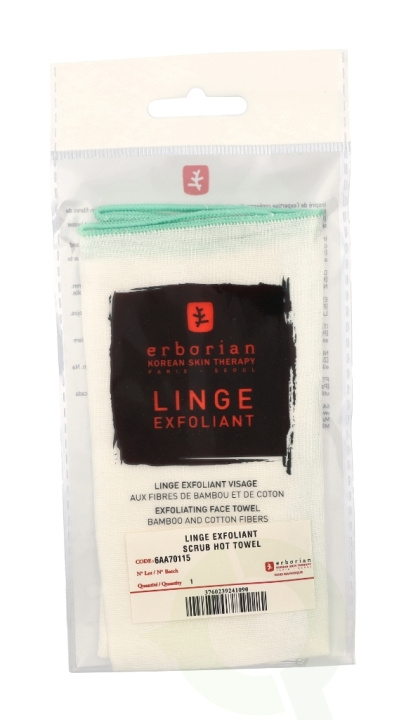 Erborian Linge Exfoliating Face Towel 0 i gruppen HELSE OG SKJØNNHET / Hudpleie / Ansikt / Rengjøring hos TP E-commerce Nordic AB (C66775)