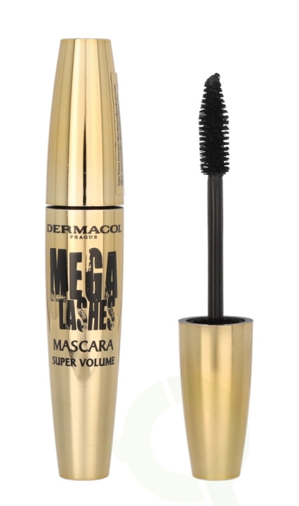 Dermacol Mega Lashes Super Volume Mascara 13 ml Black i gruppen HELSE OG SKJØNNHET / Makeup / Øyne og øyebryn / Mascara hos TP E-commerce Nordic AB (C66802)