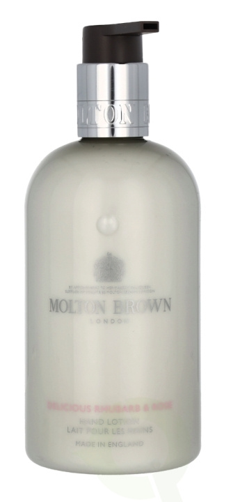 Molton Brown M.Brown Delicious Rhubarb & Rose Hand Lotion 300 ml i gruppen HELSE OG SKJØNNHET / Manikyr/pedikyr / Håndkrem hos TP E-commerce Nordic AB (C66866)