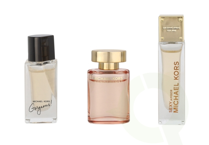 Michael Kors Miniature Collection 14 ml Edp - MK Gorgeous 5ml/MK Wonderlust 4ml/MK Sexy Amber 5ml i gruppen HELSE OG SKJØNNHET / Gavesett / Gavesett for henne hos TP E-commerce Nordic AB (C66876)