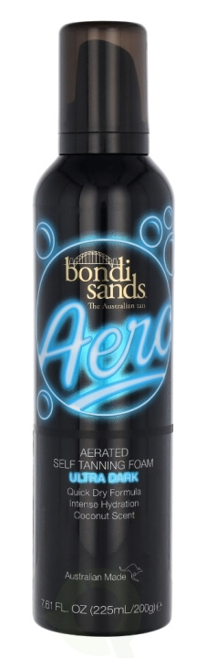 Bondi Sands Aero Self Tanning Foam 225 ml Ultra Dark i gruppen HELSE OG SKJØNNHET / Hudpleie / Soling / Brun uten sol hos TP E-commerce Nordic AB (C66886)