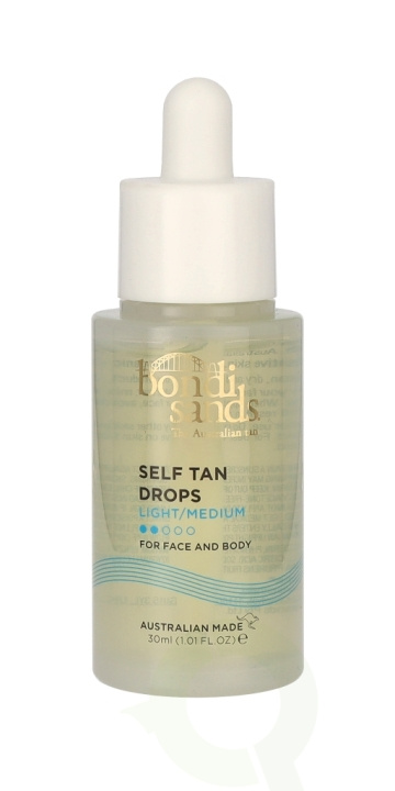 Bondi Sands Self Tan Drops 30 ml Light/Medium i gruppen HELSE OG SKJØNNHET / Hudpleie / Soling / Brun uten sol hos TP E-commerce Nordic AB (C66895)