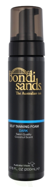 Bondi Sands Self Tanning Foam 200 ml Dark i gruppen HELSE OG SKJØNNHET / Hudpleie / Soling / Brun uten sol hos TP E-commerce Nordic AB (C66896)