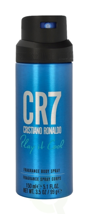 Cristiano Ronaldo CR7 Play It Cool Body Spray 150 ml i gruppen HELSE OG SKJØNNHET / Duft og parfyme / Deodorant / Deo for han hos TP E-commerce Nordic AB (C66928)