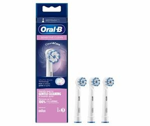 Oral B Tandborsthuvuden Sensitive Clean Borsthuvuden, 3 st i gruppen HELSE OG SKJØNNHET / Munnpleie / Elektriske tannbørster tilbehør hos TP E-commerce Nordic AB (C66949)