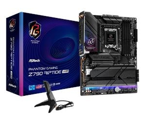 ASRock Z790 RIPTIDE WIFI Motherboard - Intel Z790 - Intel LGA1700 socket - DDR5 RAM - ATX - Retail i gruppen Datautstyr / PC-Komponenter / Hovedkort hos TP E-commerce Nordic AB (C66977)