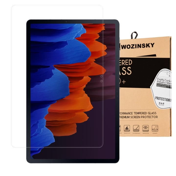 Wozinsky Skärmskydd 9H Transparent för Galaxy Tab S7+/S7 FE i gruppen SMARTTELEFON & NETTBRETT / Nettbrettbeskyttelse / Samsung-nettbrett hos TP E-commerce Nordic AB (C66989)