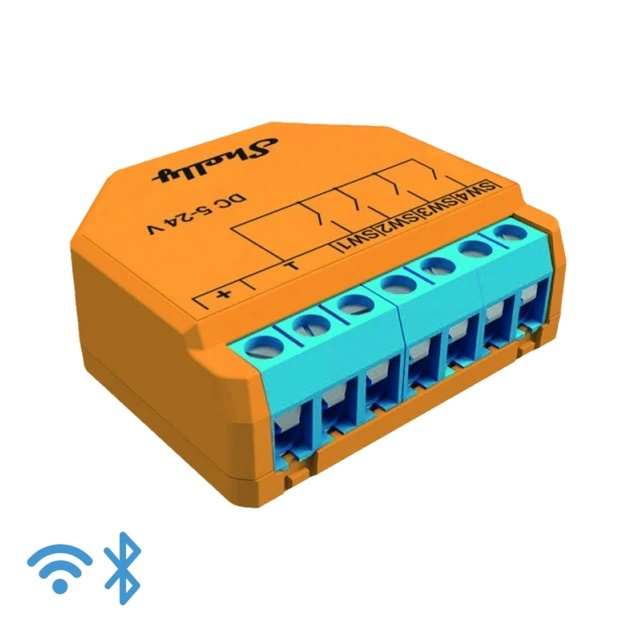 Shelly Plus i4 DC WLAN BT Smart scenes i gruppen HJEM, HUS OG HAGE / Smarthus / Smarthussystemer hos TP E-commerce Nordic AB (C67138)