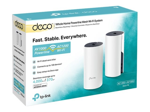 TP-Link Deco P9 Wi-Fi-system Desktop i gruppen Datautstyr / Nettverk / Routere hos TP E-commerce Nordic AB (C67193)