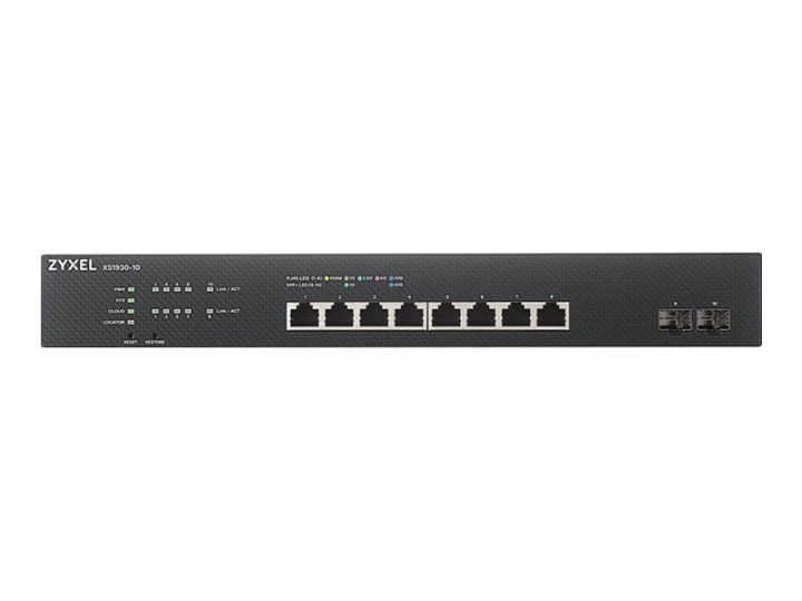 ZyXEL XS1930-10 Switch 10-port 10 Gigabit i gruppen Datautstyr / Nettverk / Switcher / 10/100/1000Mbps hos TP E-commerce Nordic AB (C67197)