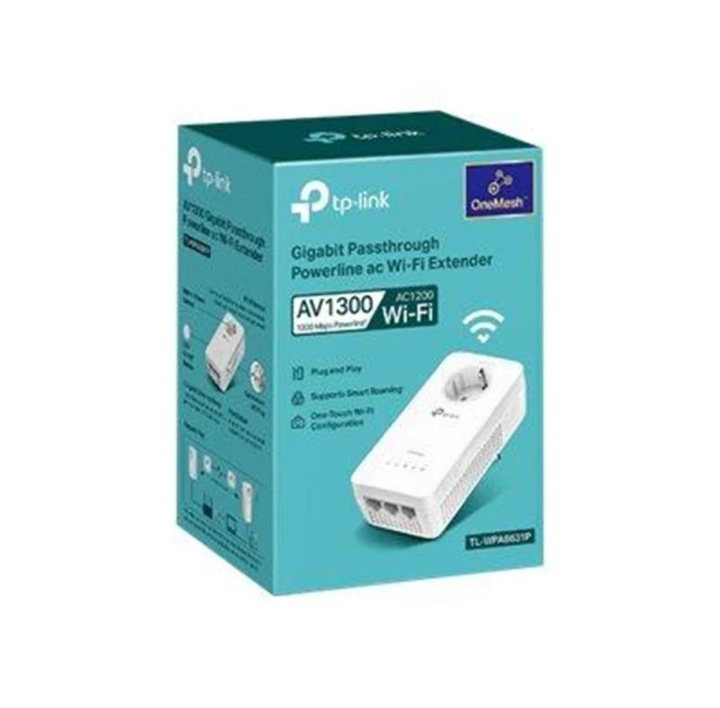 TP-Link Powerline TL-WPA8631P Homeplugg i gruppen Datautstyr / Nettverk / Extenders hos TP E-commerce Nordic AB (C67204)