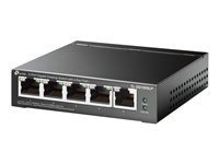 TP-Link TL-SG1005LP Switch 5-port Gigabit PoE+ i gruppen Datautstyr / Nettverk / Switcher / 10/100/1000Mbps hos TP E-commerce Nordic AB (C67206)