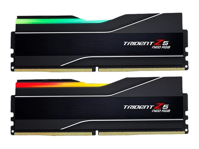 G.Skill Trident Z5 Neo RGB DDR5 64GB kit 6000MHz CL30 non-ECC i gruppen Datautstyr / PC-Komponenter / RAM-minner / DDR5 hos TP E-commerce Nordic AB (C67283)