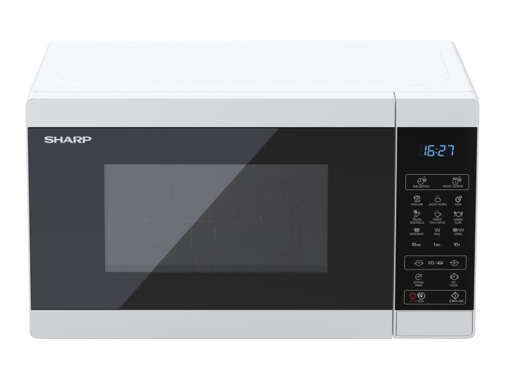 Sharp YC-MG02E-W Microwave with grill White i gruppen HJEM, HUS OG HAGE / Husholdningsapparater / Mikrobølgeovner hos TP E-commerce Nordic AB (C67312)