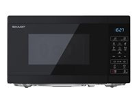 Sharp Microwave Freestanding 800W 20 liters Black i gruppen HJEM, HUS OG HAGE / Husholdningsapparater / Mikrobølgeovner hos TP E-commerce Nordic AB (C67313)