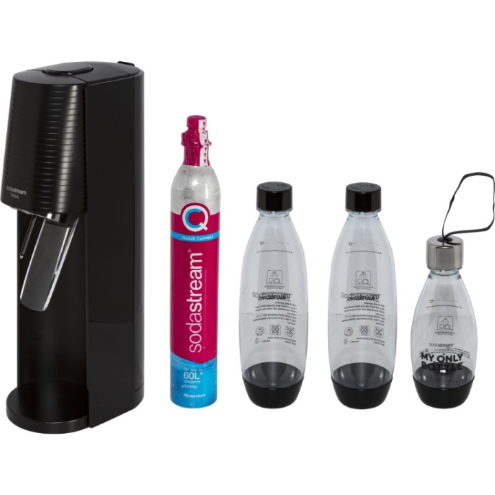 SodaStream Terra Promo Pack med 3 flaskor i gruppen HJEM, HUS OG HAGE / Husholdningsapparater / Vann og juice / Kullsyremaskin / Maskiner hos TP E-commerce Nordic AB (C67344)