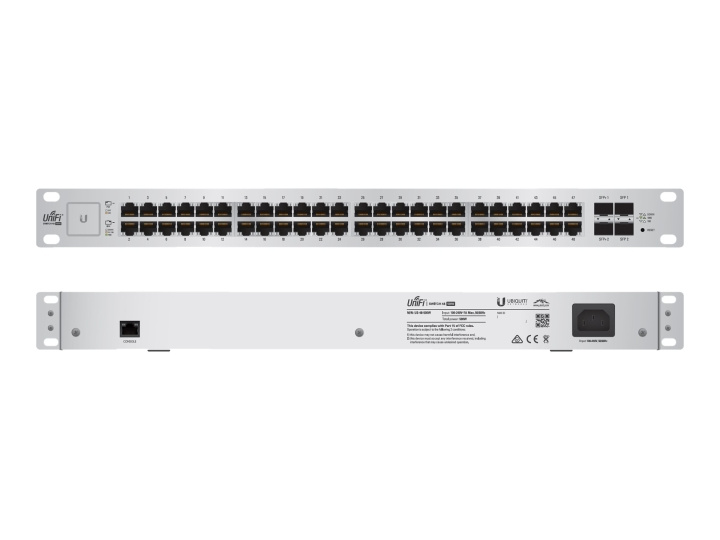 Ubiquiti UniFi Switch US-48-500W Switch 48-port Gigabit PoE+ i gruppen Datautstyr / Nettverk / Switcher hos TP E-commerce Nordic AB (C67437)