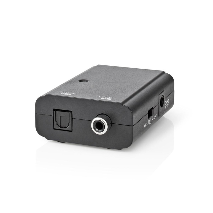 Nedis Digital Audio Converter | 1-veis | Koblingsinngang: 1x S/PDIF | Koblingsutgang: TosLink Hun | Manuell | Sort i gruppen Elektronikk / Kabler og adaptere / Lyd analog / Adaptere hos TP E-commerce Nordic AB (C67483)