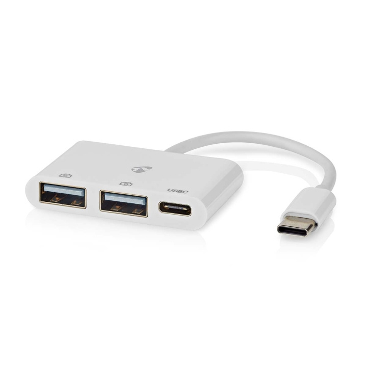 Nedis USB-hub | 1x USB-C™ | 1x USB-C™ / 2x USB 2.0 A Female | 3-Port port(s) | USB-Strøm i gruppen Datautstyr / Datamaskin Tilbehør / USB-Hubs hos TP E-commerce Nordic AB (C67503)