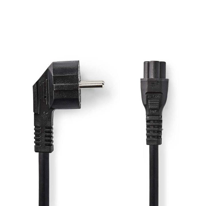 Nedis Strømkabel | Jordet kontakt han | IEC-320-C5 | Vinklet | Rett | Nikkel belagt | 2.00 m | Rund | PVC | Sort | Label i gruppen Datautstyr / Kabler og adaptere / Intern / Strømkabler og adaptere hos TP E-commerce Nordic AB (C67535)