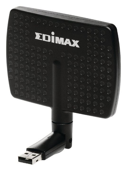 Edimax Trådløst Utstyr USB-Adapter AC600 2.4/5 GHz (Dual Band) Sort i gruppen Datautstyr / Nettverk / Nettverkskort / USB Trådløs hos TP E-commerce Nordic AB (C67587)